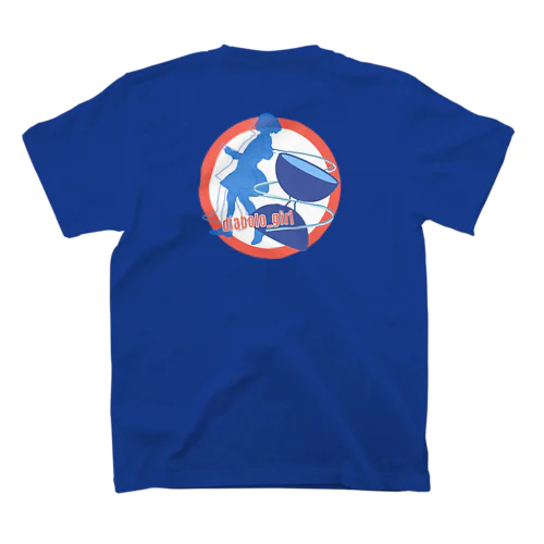diabolo_girl　blue ジャグリング Regular Fit T-Shirt