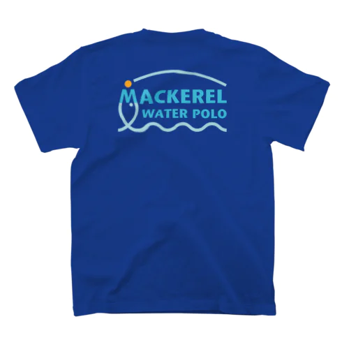 MACKEREL（メインロゴカラー）背面のみプリント スタンダードTシャツ