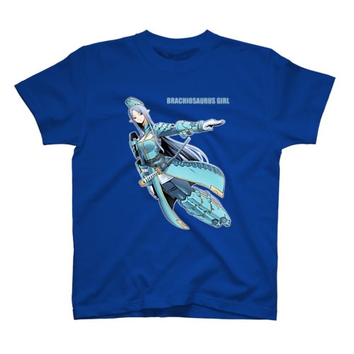 ブラキオサウルス・ガール Regular Fit T-Shirt