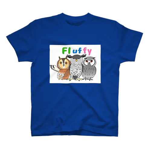 Fluffy Fluffyロゴ Regular Fit T-Shirt