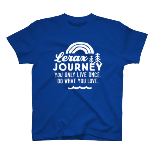 LERAX JOURNEY WHITE LOGO series Regular Fit T-Shirt