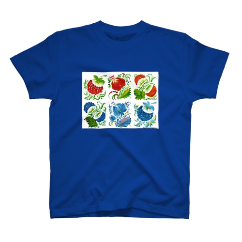 ペトリキウカ練習帳赤青 Regular Fit T-Shirt