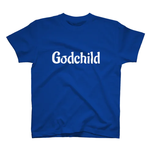 Godchild/blue スタンダードTシャツ