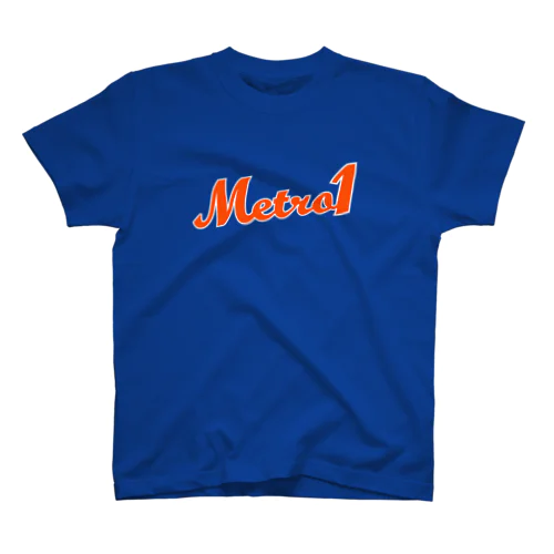 The3Gunz 10th Anniv.／Metro1(Queens Blue) Regular Fit T-Shirt