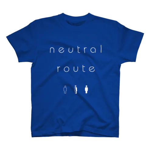 neutral route [White] スタンダードTシャツ