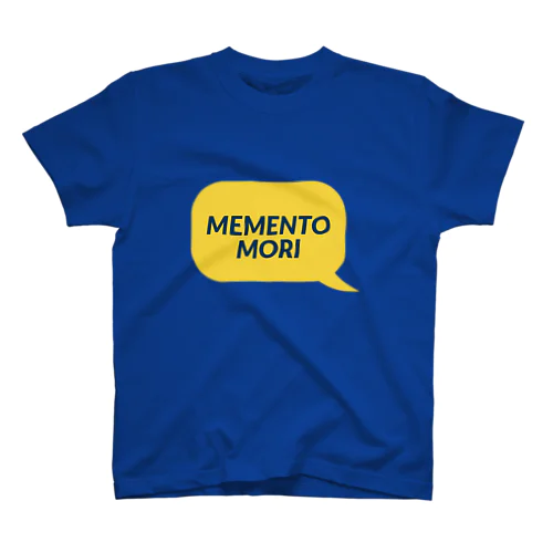 MEMENTO MORI 吹き出しTシャツ Regular Fit T-Shirt