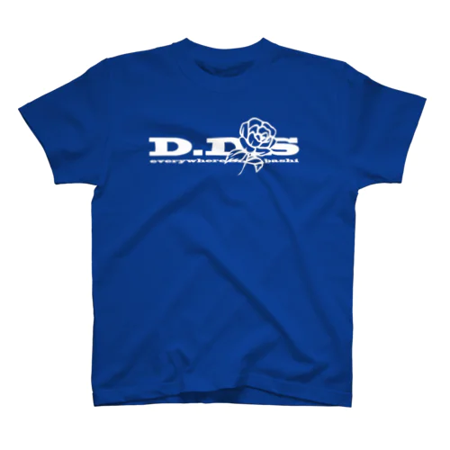 薔薇ロゴ【DDS】 Regular Fit T-Shirt