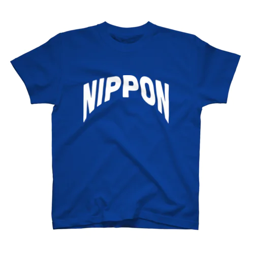 TYPO -NIPPON- white スタンダードTシャツ