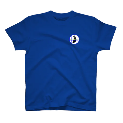 VIISITTELU丸ロゴ Regular Fit T-Shirt