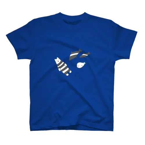 イロワケイルカさんとおよぐ Regular Fit T-Shirt