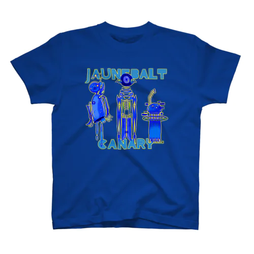 JAUNEBALT CANARY:blue スタンダードTシャツ