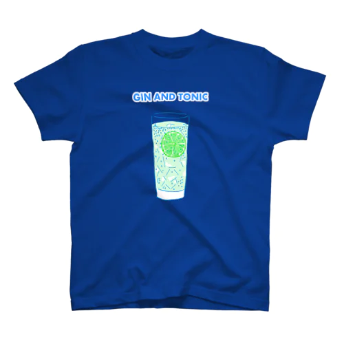 この夏おすすめ！カクテルデザイン「ジントニック」 Regular Fit T-Shirt