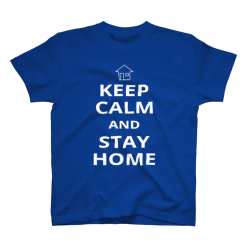 Keep Calm and Stay Home Regular Fit T-Shirt