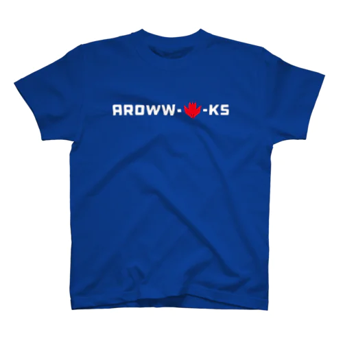 Aroww-p-ks 横ロゴver. (カラー用) スタンダードTシャツ