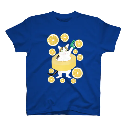 ロールケーキにゃんこ スタンダードTシャツ