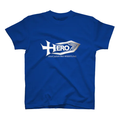 HEROロゴ青 Regular Fit T-Shirt