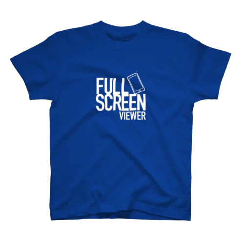 Full Screen Viewer Tシャツ 白いロゴ スタンダードTシャツ