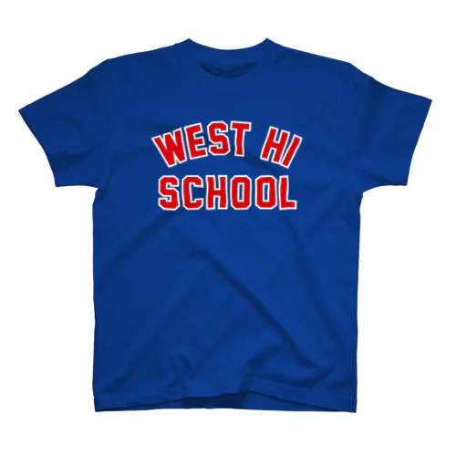 TOTTORI WEST HIGH SCHOOL T-shirts F スタンダードTシャツ