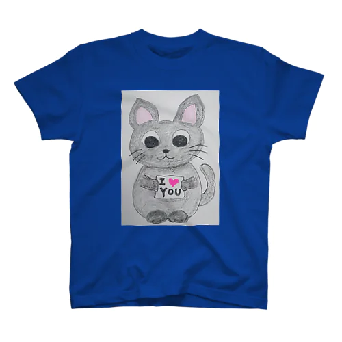 猫のみーにゃん Regular Fit T-Shirt