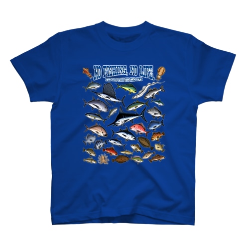 Saltwater fish_3CW Regular Fit T-Shirt