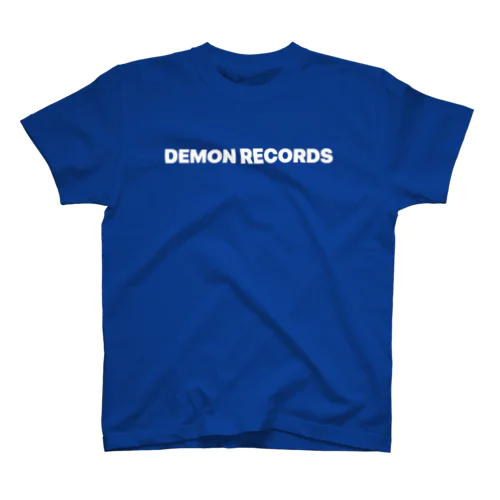 DEMONRECORS 文字ロゴ Regular Fit T-Shirt