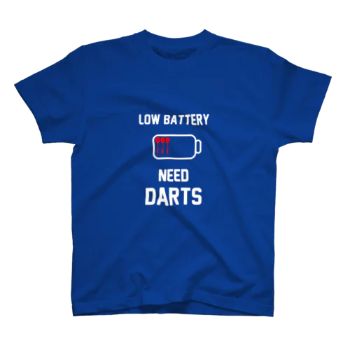 LOW BATTERY NEED DARTS T-Shirt Regular Fit T-Shirt