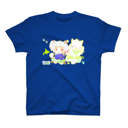 人姿に変身だわん♪ スタンダードTシャツ