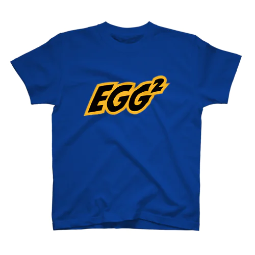 "Royal Blue" EGG² Logo T-shirts Regular Fit T-Shirt