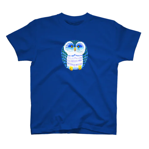 blue owl(colorful owl no.3) Regular Fit T-Shirt