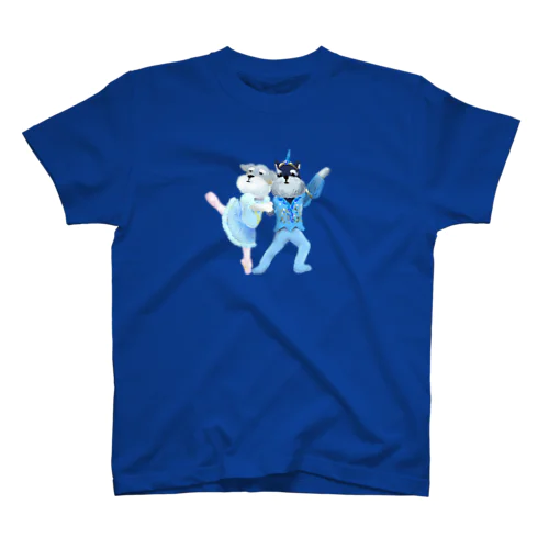シュナウザーの青い鳥とフロリナ王女 Regular Fit T-Shirt