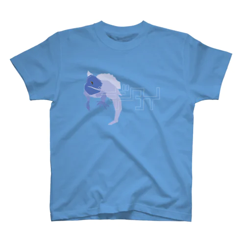 ギタイ_blue Regular Fit T-Shirt