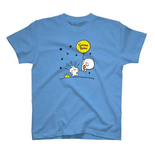 Spoiled Rabbit - Balloon / あまえんぼうさちゃん - 風船 Regular Fit T-Shirt