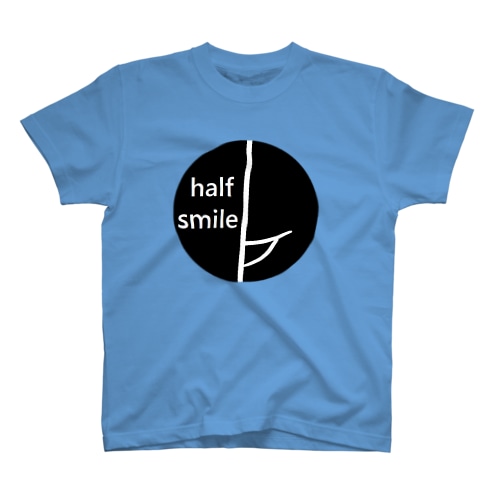 half smile Regular Fit T-Shirt