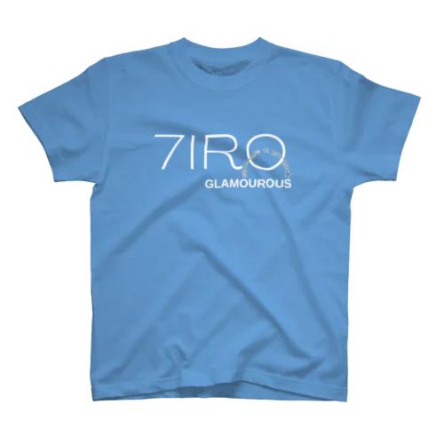 7IROロゴ細字 カラーTシャツ Regular Fit T-Shirt