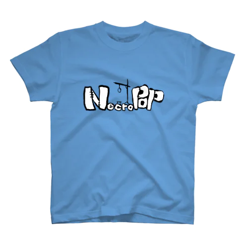 Necro pop ロゴ Regular Fit T-Shirt