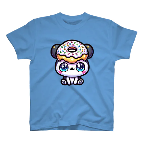 赤ちゃんパンダ＆ドーナツ by スウィーティーズ Regular Fit T-Shirt