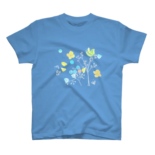 爽やかな夏のお花 Regular Fit T-Shirt