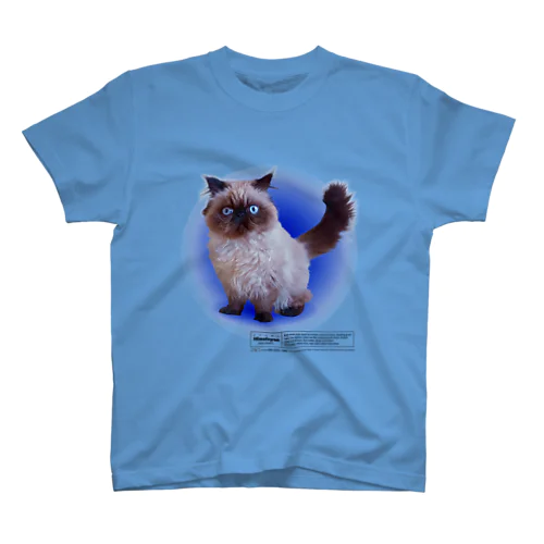 ヒマラヤン　猫　ばむせはシールポイント　GEEKver Regular Fit T-Shirt