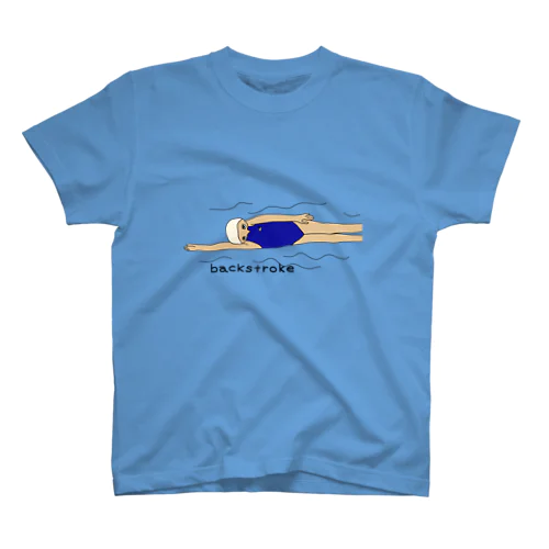 夏のバックストローク（横向き） Regular Fit T-Shirt
