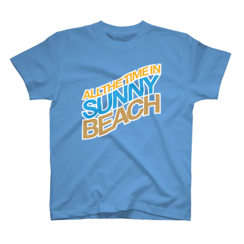 ALL THE TIME IN SUNNY BEACH Regular Fit T-Shirt