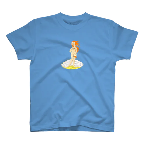 ボッティチェリ「ヴィーナスの誕生」 티셔츠