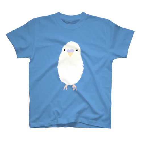 白いインコさん スタンダードTシャツ