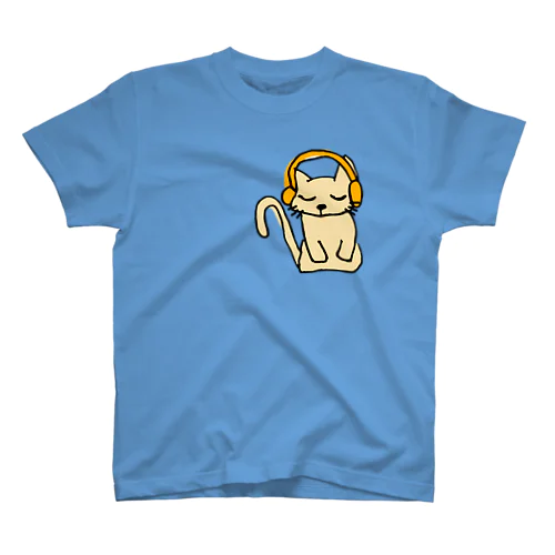 聞く耳ねこ スタンダードTシャツ