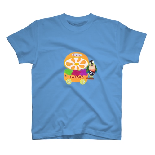 ROBOBO 果物屋さん Regular Fit T-Shirt