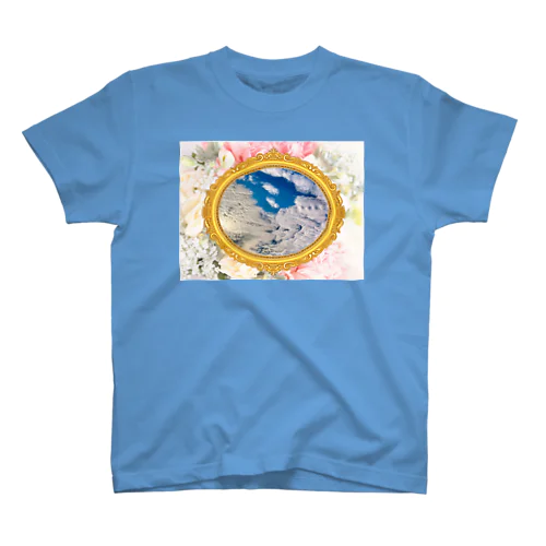 【B】キスをする雲～LOVE&PEACE Regular Fit T-Shirt