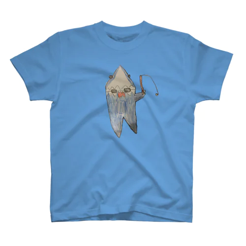サメの休日(釣り) Regular Fit T-Shirt