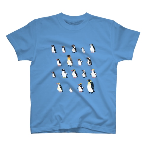 世界のペンギンさん 濃色 Regular Fit T-Shirt