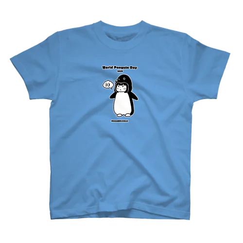 0425「World Penguin Day」 Regular Fit T-Shirt