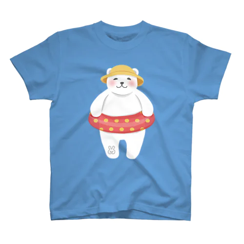 夏ホッキョクグマさん スタンダードTシャツ