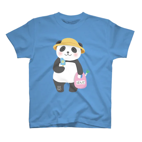 夏パンダさん Regular Fit T-Shirt